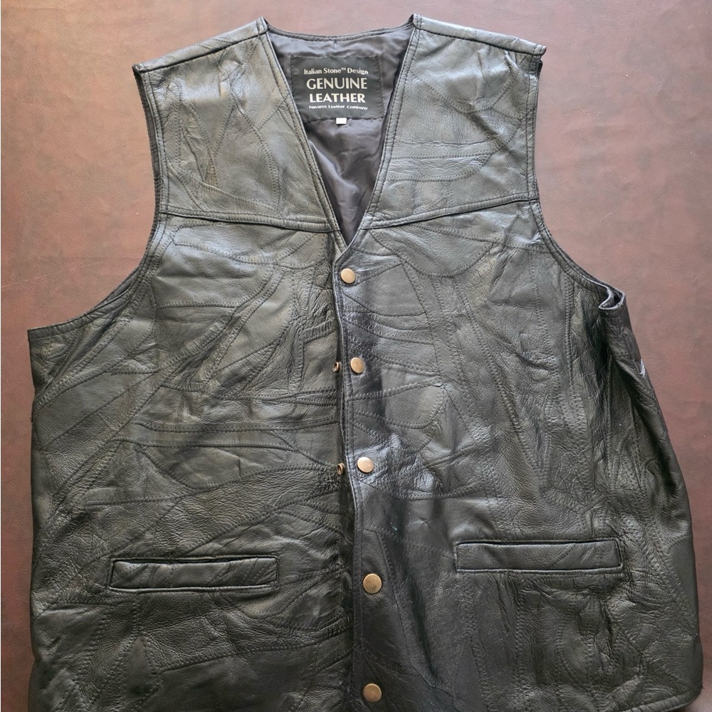 Black Men's Vest